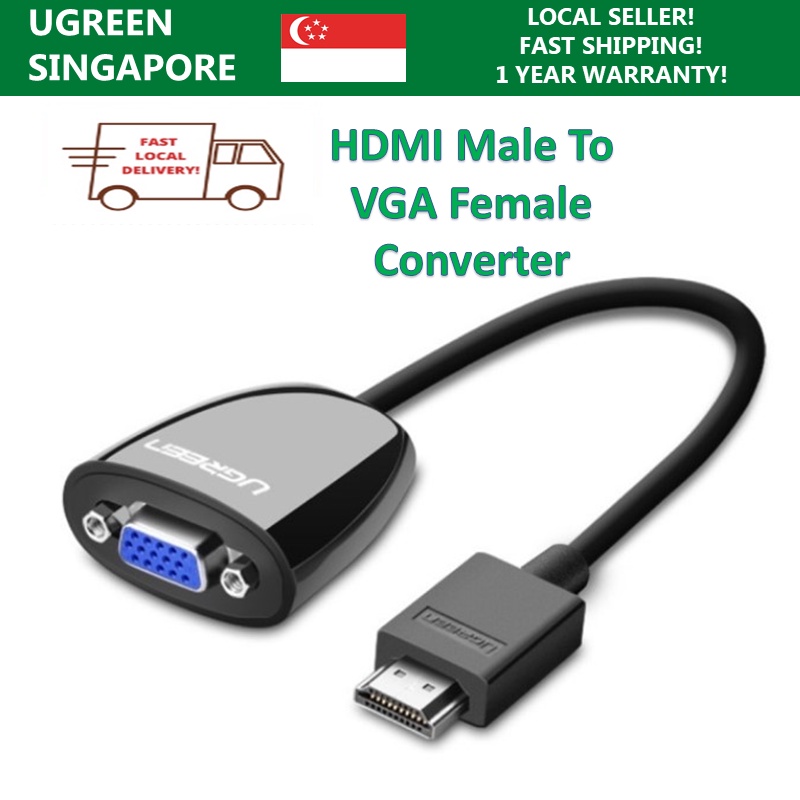 Ugreen Hdmi To Vga Connector Adapter Converter 