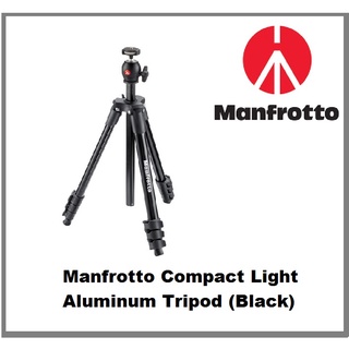 Manfrotto Compact Light Aluminium Tripod with Ball Head Black,  MKCOMPACTLT-BK – Design Info