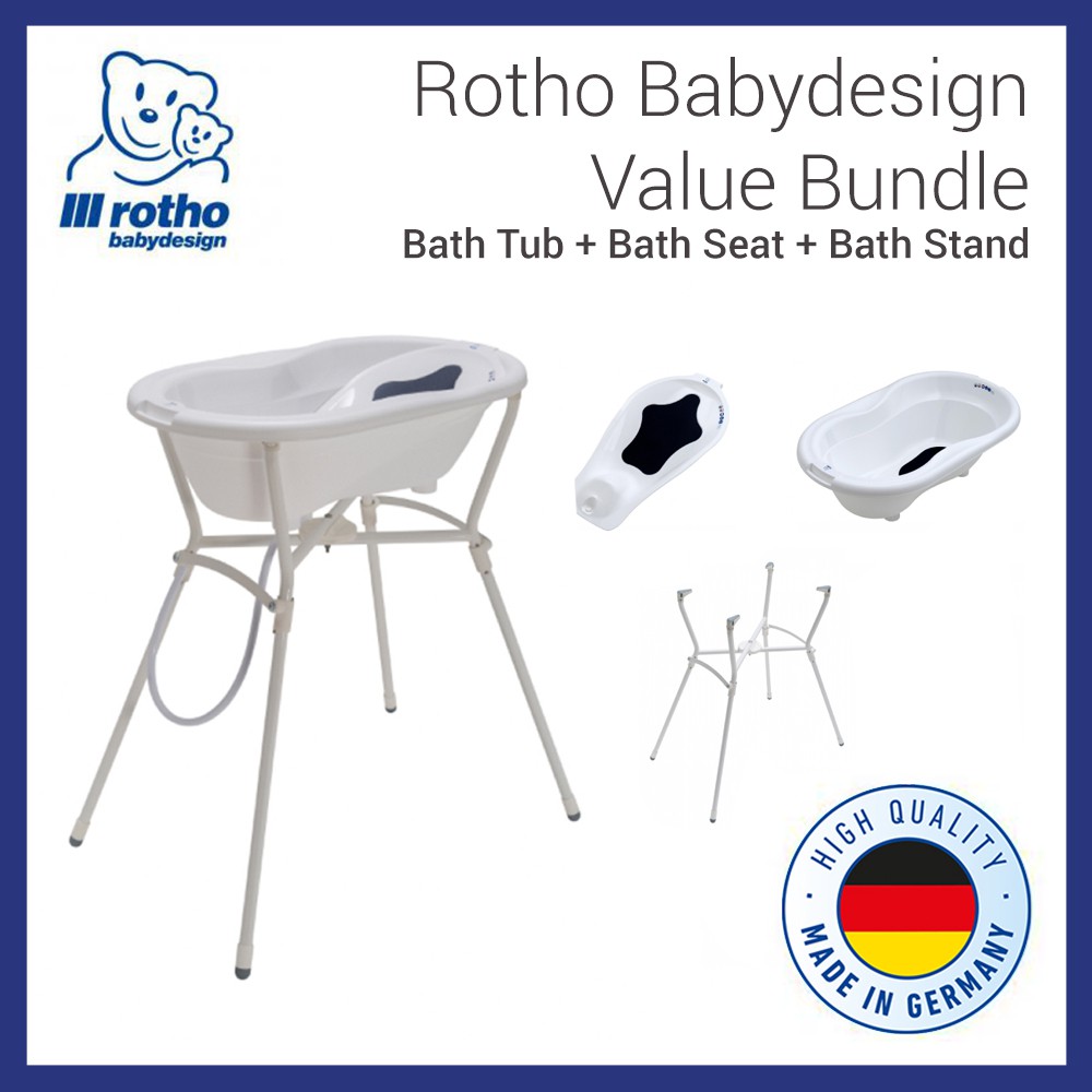 Rotho baby bath store stand