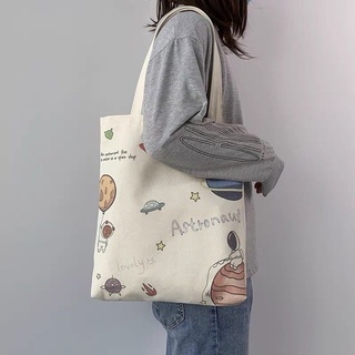 Female Shoulder Bags Fashion Tote Bag Reusable Large Capacity Shopping Bag  For Women Storage Bag Casual Handbags Beach Bag Name Initials W Letter  Pattern Student Canvas Bag