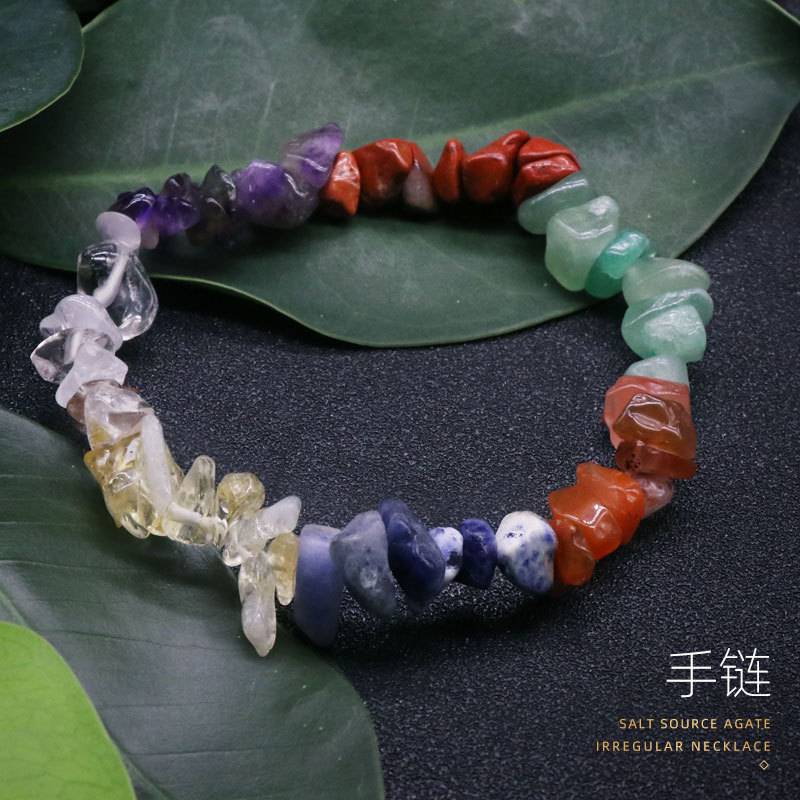 Chakra healing hot sale stones bracelets