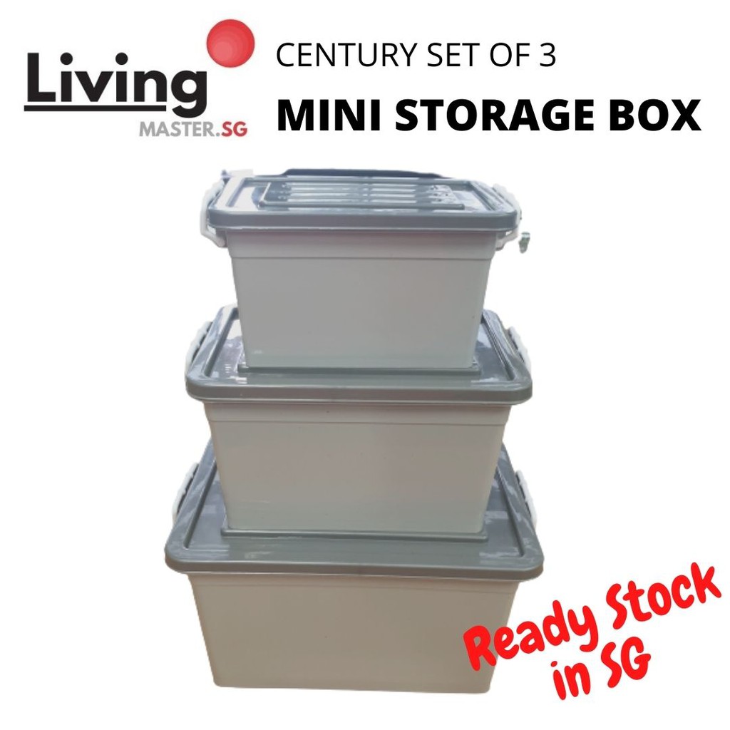 Small Storage Container Mini Portable Storage Box Desktop Button Storage Box  With Lid Mini Storage Container Box 