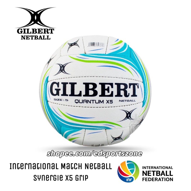 Gilbert Netball Quantum International Match Netball Ball Bola Jaring ...