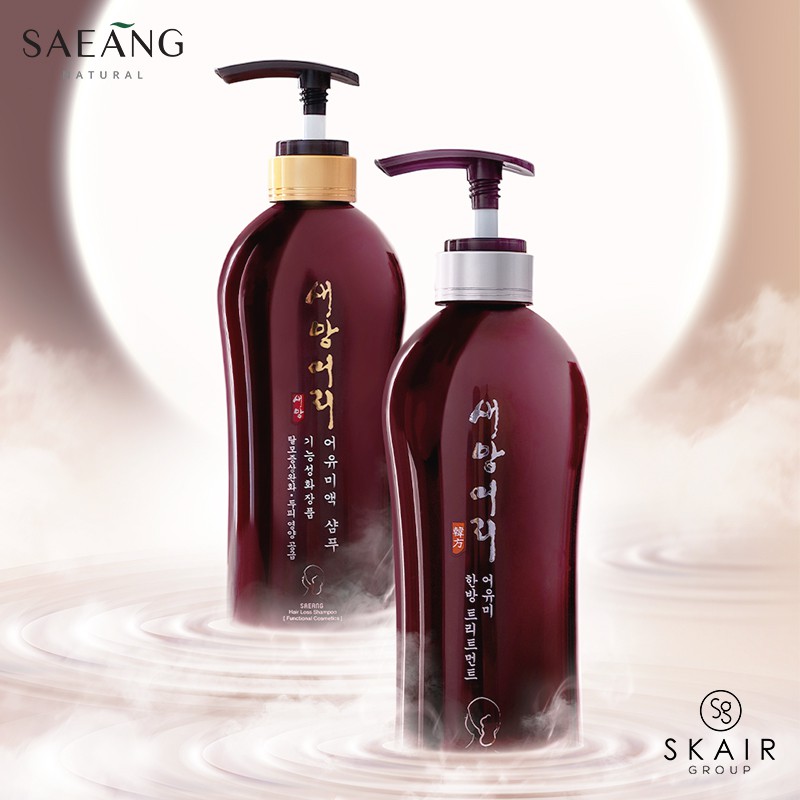 Saeangmeori - Shampoo & Treatment Bundle, 500ml each, Saeang Singapore ...