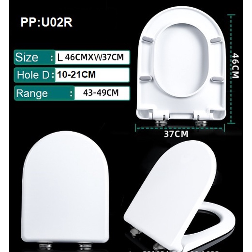 Local Seller HighQuality PP Toilet Seat Cover O Toilet Seat Cover Slow