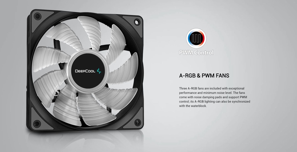 Deepcool Gammaxx L360 ARGB AIO, 360mm Radiator, ARGB XL Pure Copper CPU ...