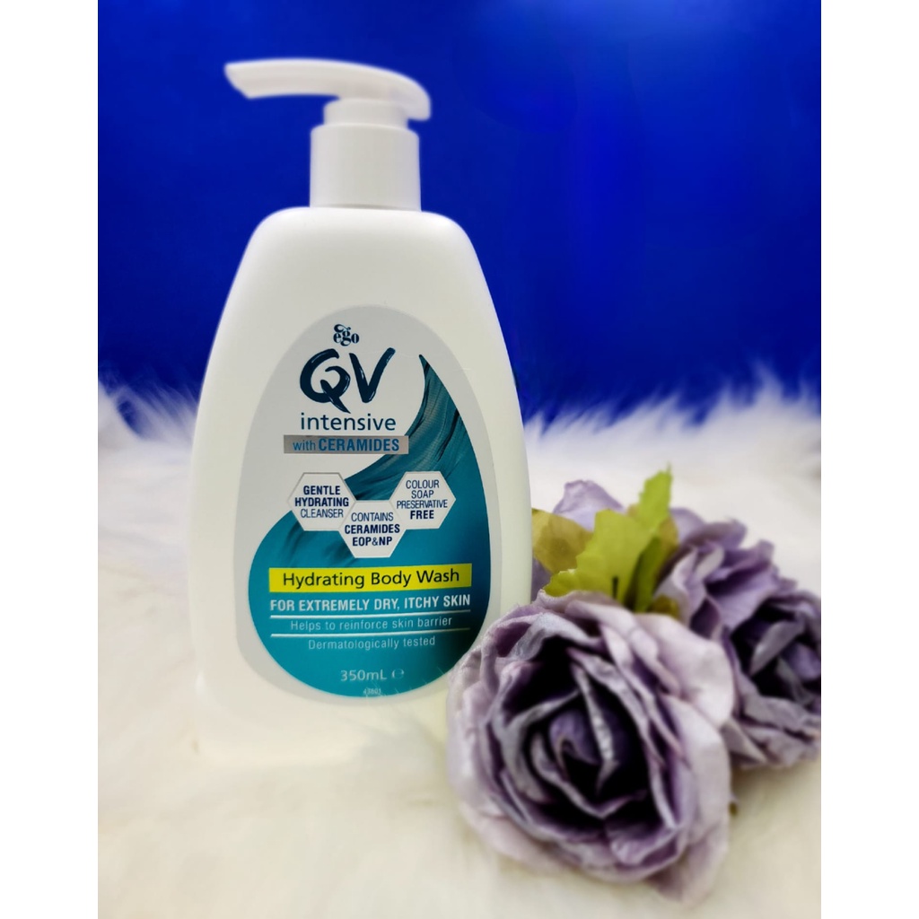 QV INTENSIVE WITH CERAMIDES HYDRATING BODY WASH 350ML (EXP07/25