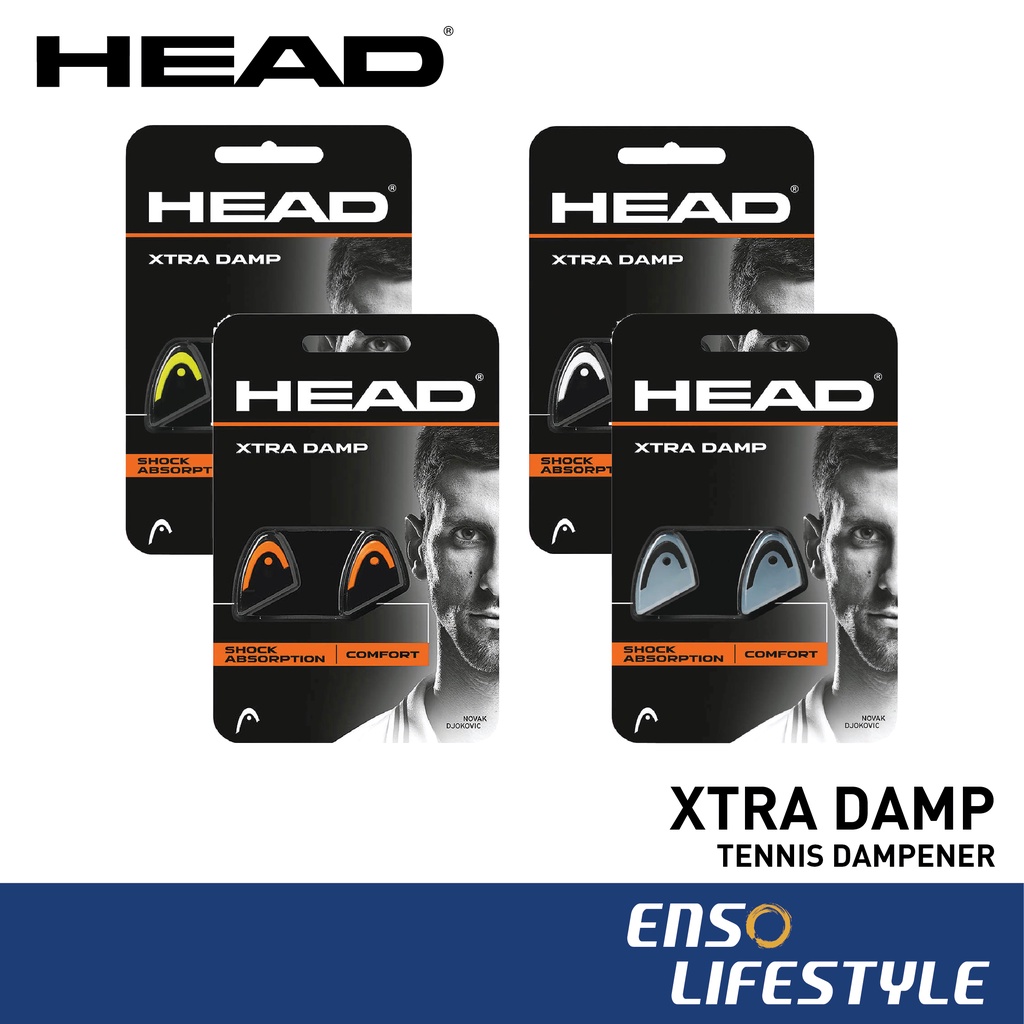 HEAD Tennis Dampener Xtra Damp (Tennis Shock Absorber Vibration