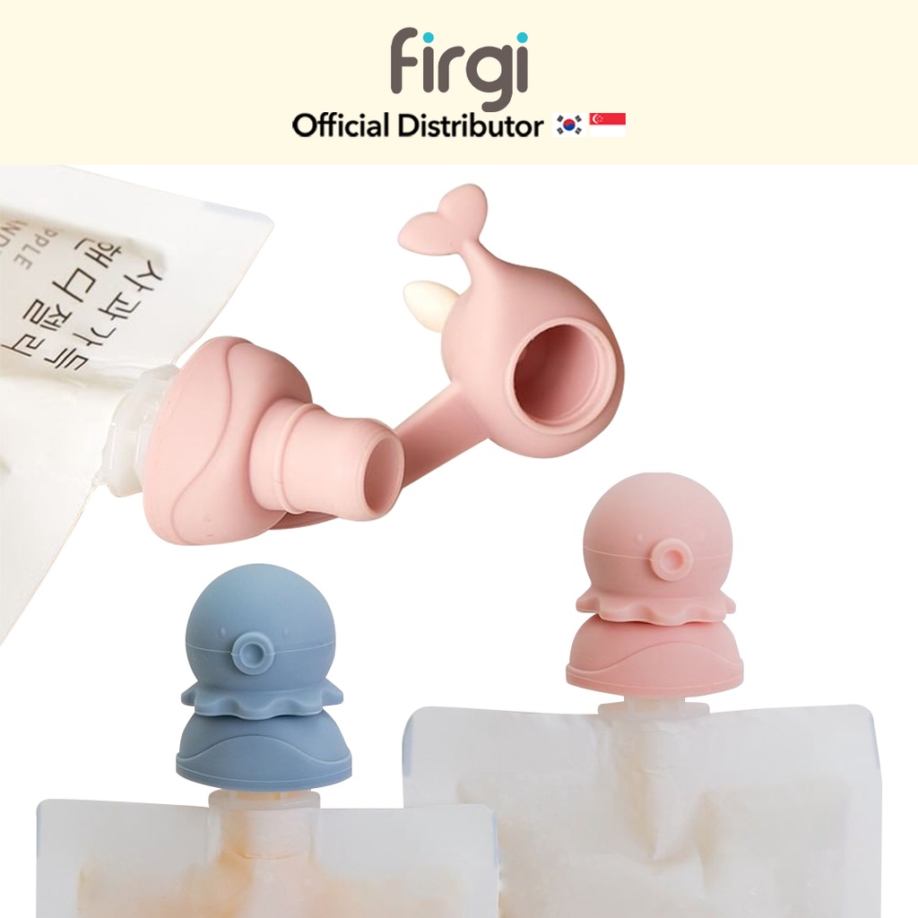 Firgi Pouch Topper / Kids Pouch Juice Cover / Baby Food Spout Top ...