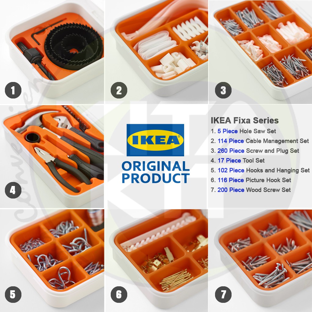 FIXA 17-piece tool kit - IKEA