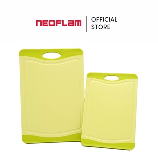 Neoflam Coded Antimicrobial Cutting Board Set with Organizer in Assorted  Colors