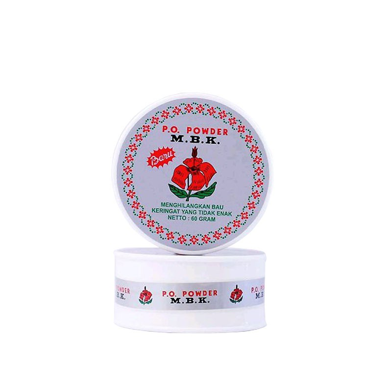 MBK Tin Silver / Bedak / Deodorant / 60g - Gambar 3