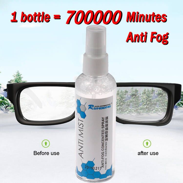 Anti fog spray for glasses ,Car Glass Eye Glasses Clean Nontoxic
