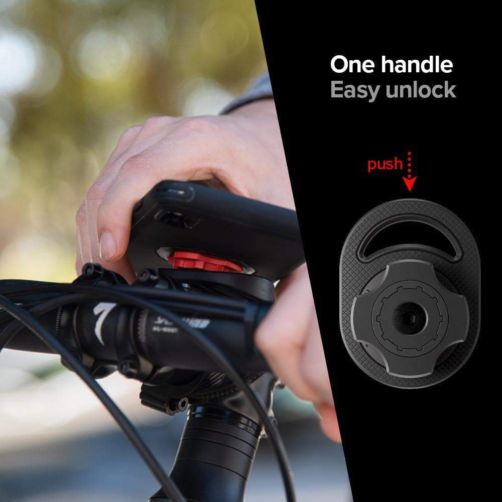 Spigen Phone Holder Sepeda Gearlock MF100 / MS100 Bike Holder Sepeda Gunung - Gambar 4