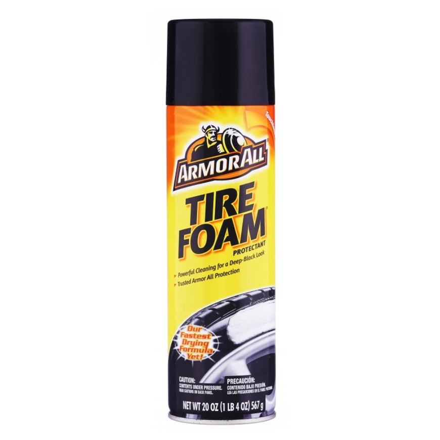 ARMOR ALL Tire Foam 20 Oz Shopee Singapore