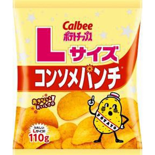 Calbee L Size Potato Chips Consomme Punch 110g [Japan] Shopee Singapore