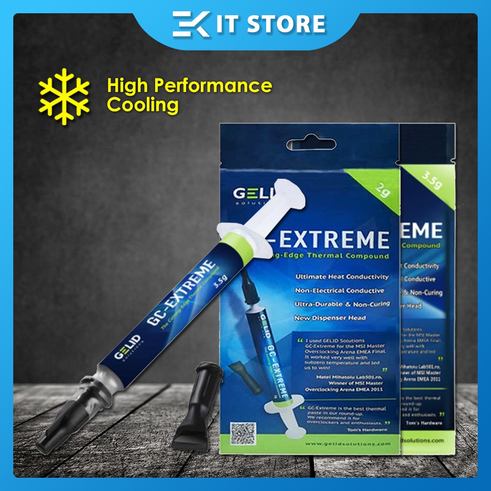 Gelid GC-Extreme 2G / 3.5G Thermal Paste / Thermal Compound for CPU GPU ...