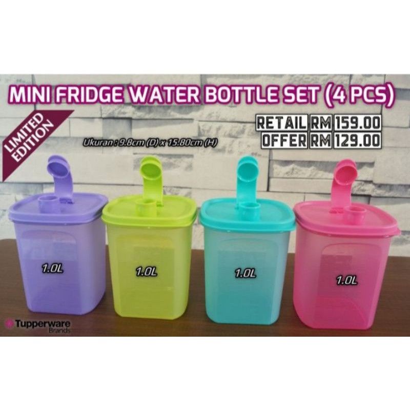 Tupperware Chill Fresh Pourer 1L (4pc) | Shopee Singapore