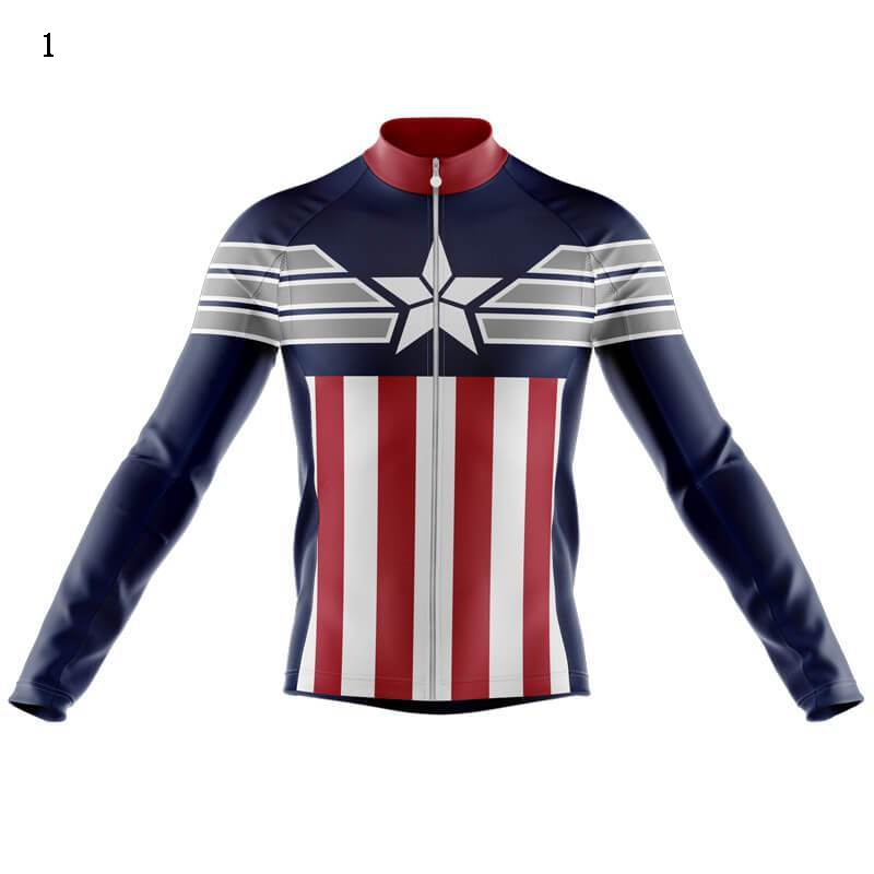 Captain america cheap cycling jersey