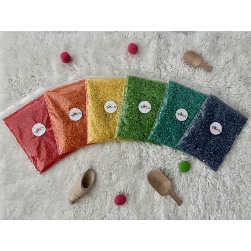 [SG Stock] Colored / Rainbow Rice for Toddlers / Children Montessori ...