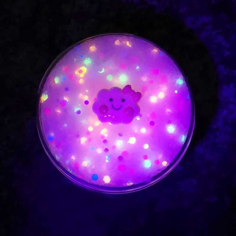 New Rainbow Sequin Illuminate Slime Animal Puff Glue Cloud Crystal Color Fruit Mud Slime Kit Fluffy Clay Toy Kids Gifts
