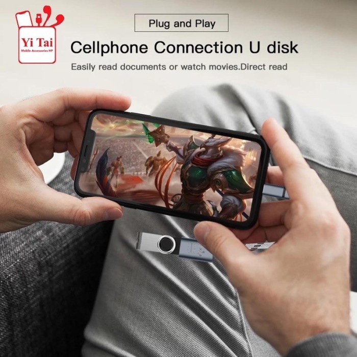 YI TAI - YT-22 OTG Micro USB Type C Transfer Data USB 3.0 - Gambar 2