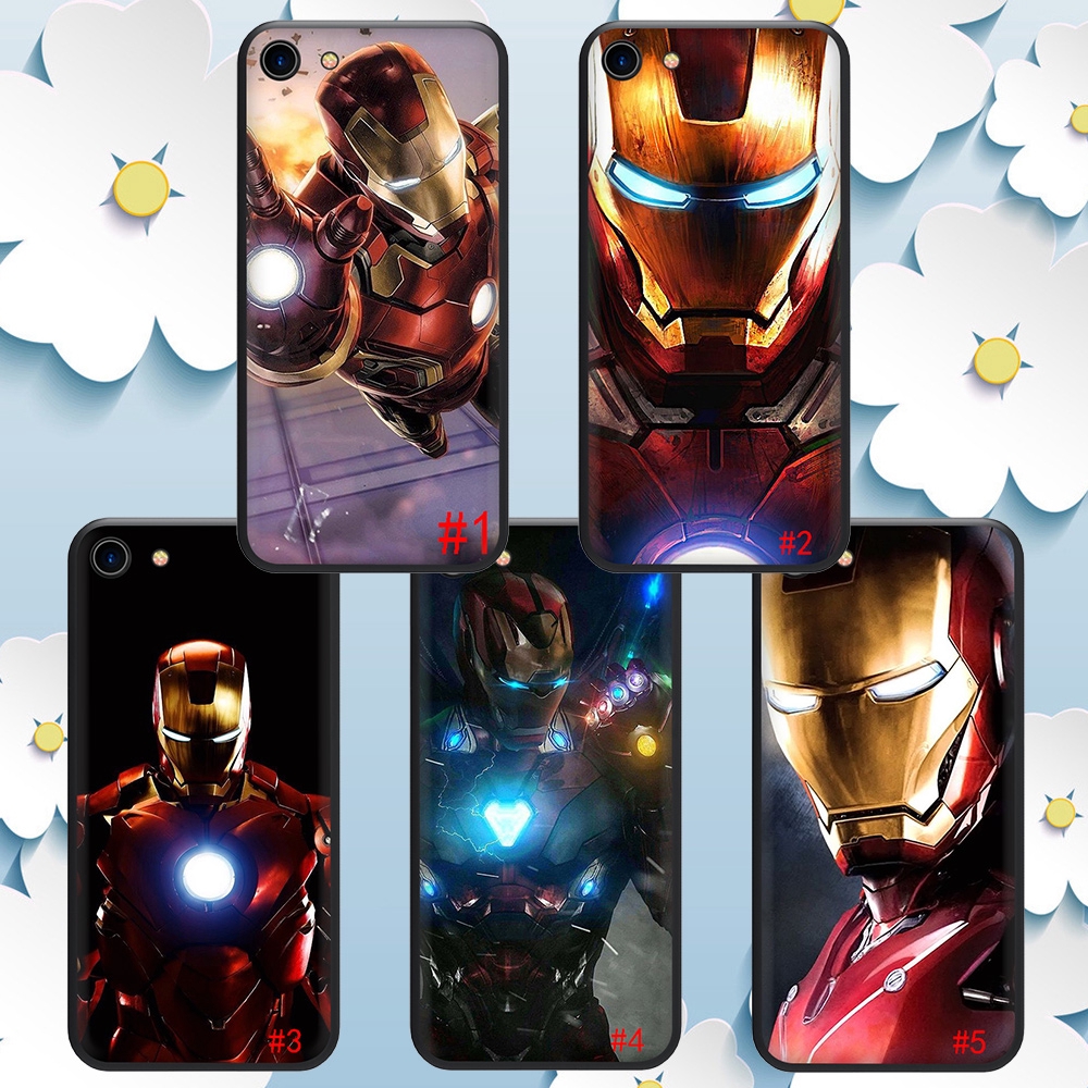 Marvel Superhero Iron Man Soft Phone Case For Oppo A3s A5 A7 A37 A39