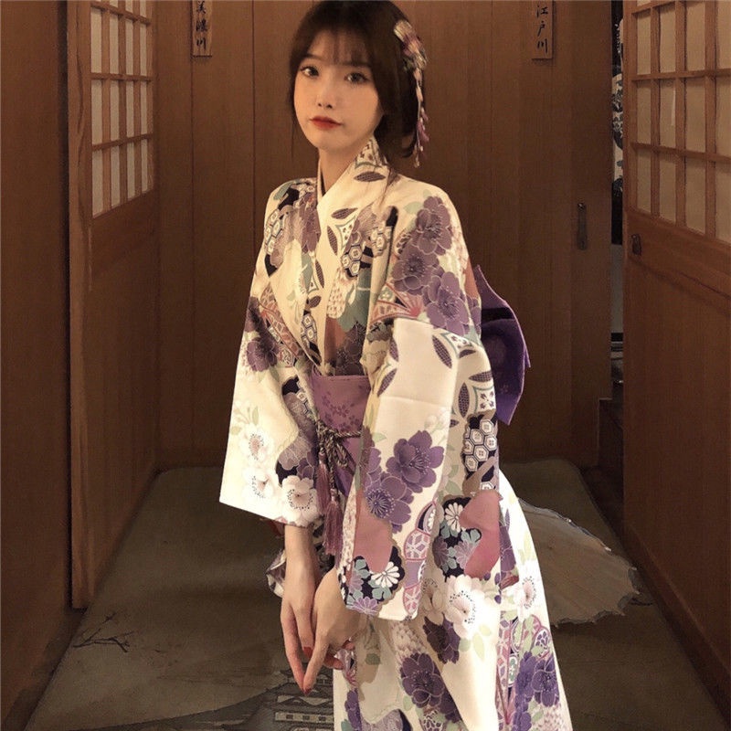 Art Photo Clothes Kimono Girl Japanese Style Suit Female Clothing Yukata God Pregnant Women