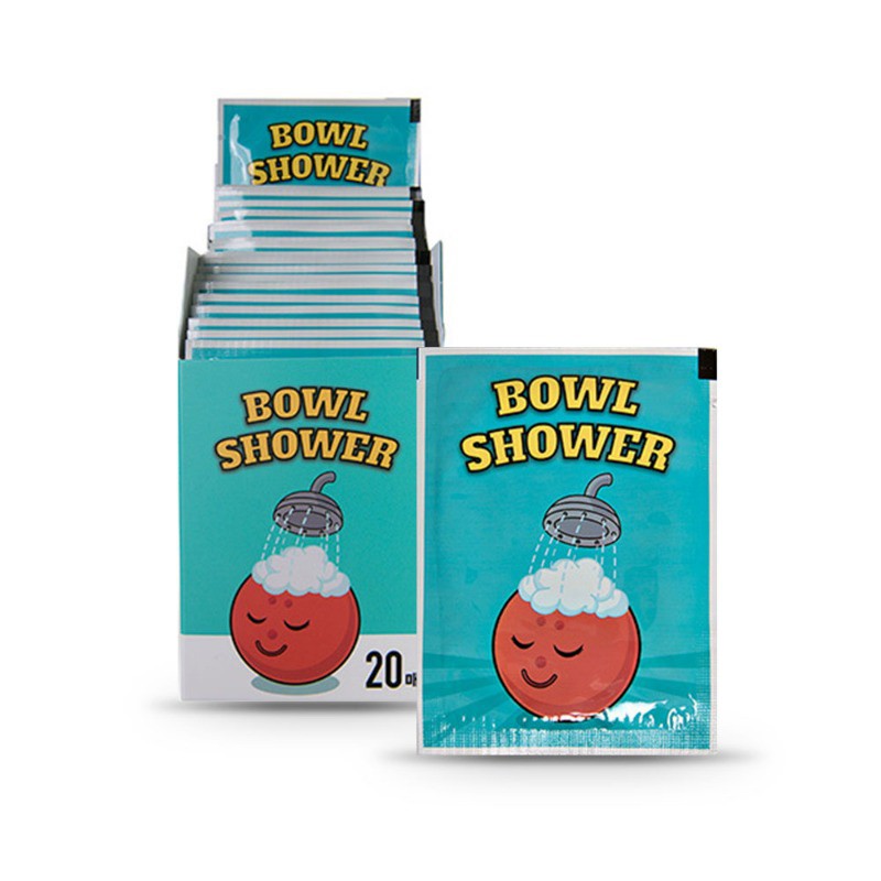 Need Made Bowl Shower Bowling Ball Cleaner Tissue (20 packs) Shopee