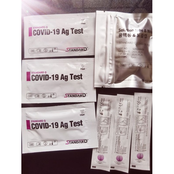 SD Biosensor Test Kit 3PCs/pkt Shopee Singapore