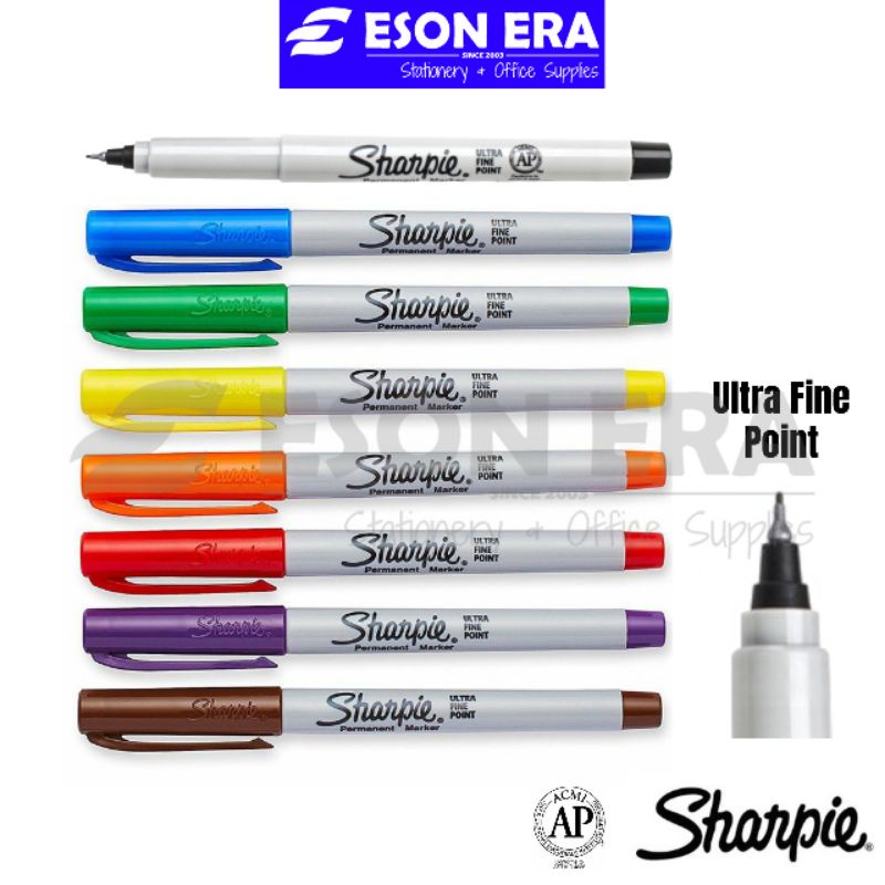 Sharpie Permanent Marker Ultra Fine Point 0.3mm | Shopee Singapore
