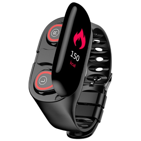 New 2 In 1 Special Fitness Tracker TWS Smartwatch M1 Smart Band