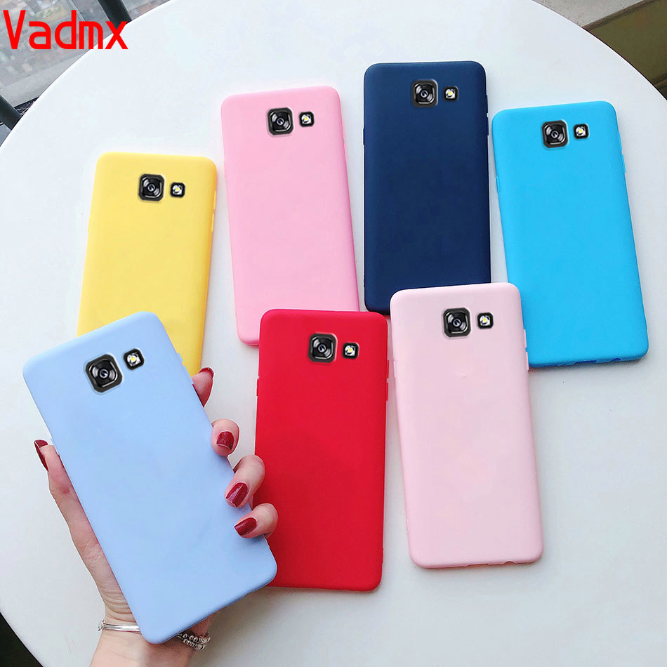 For Samsung Galaxy J5 J7 Grand J2 Prime J6 2018 S10 Plus Case TPU Candy ...