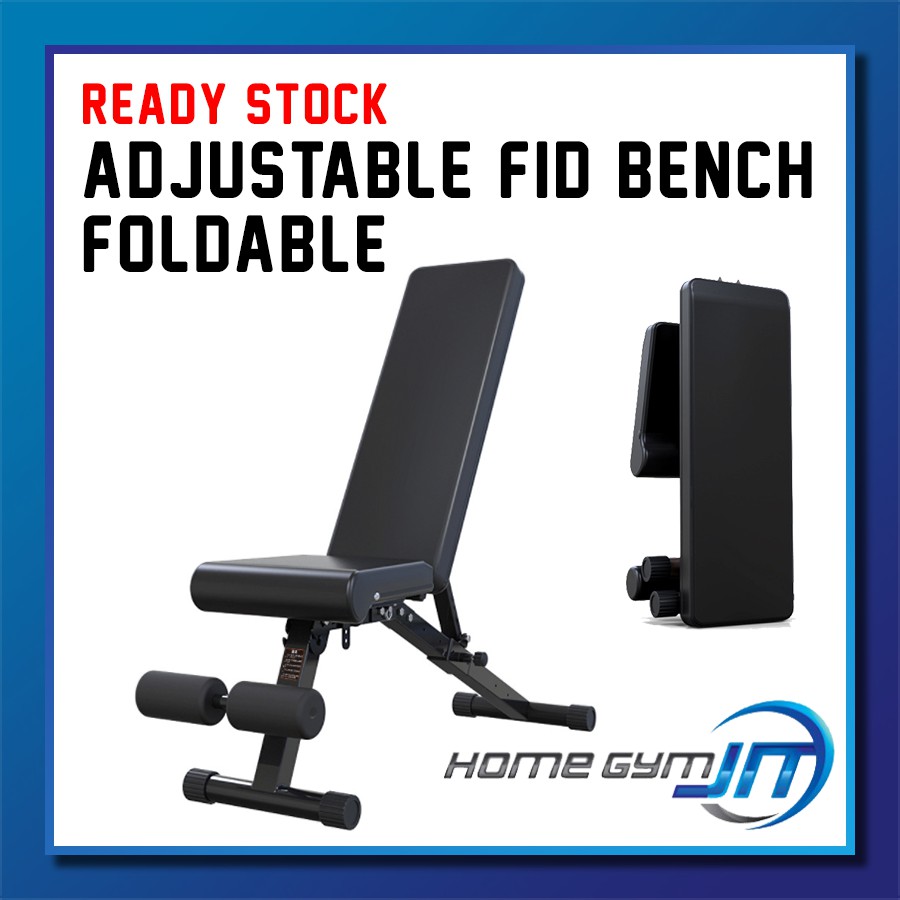 🇸🇬 Ready Stock Adjustable FID Dumbbell Barbell Bench Press weights Gym