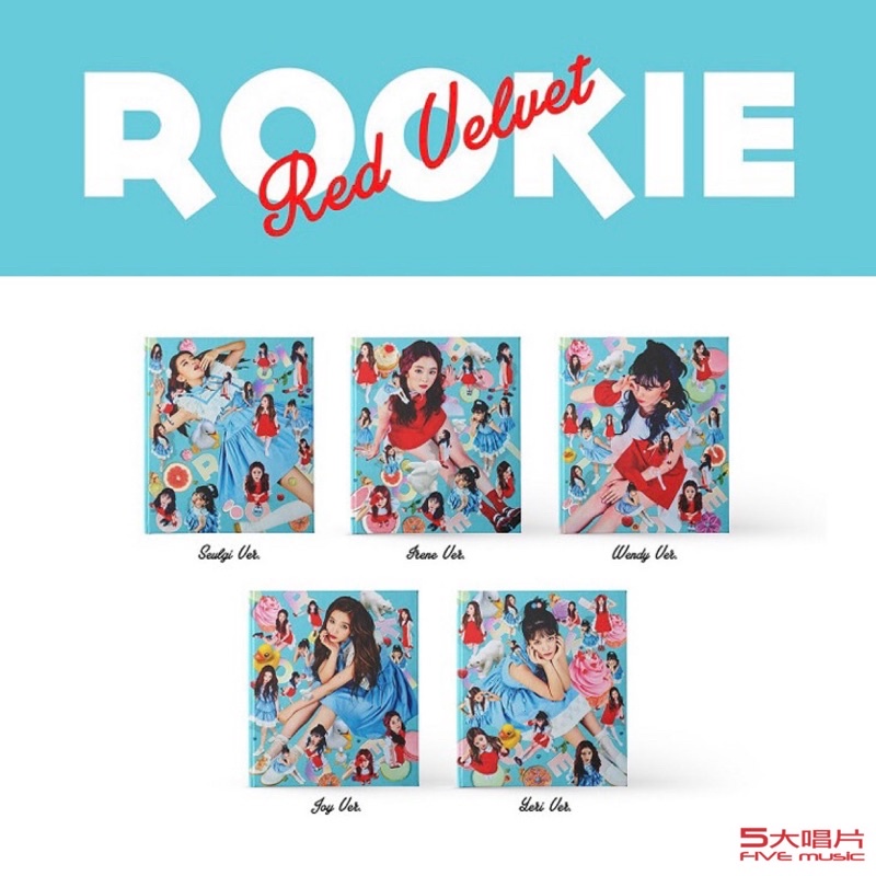 Five Major Records-Red Velvet Fourth Mini Album Rookie (Korea