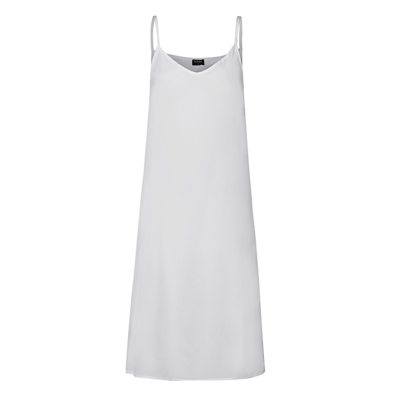 Plus size clearance white cami dress