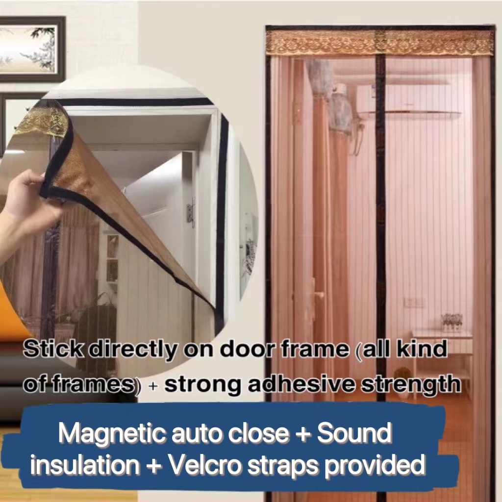 [SG Seller] Mosquito Net for Door / Insect Screen Kit for Door