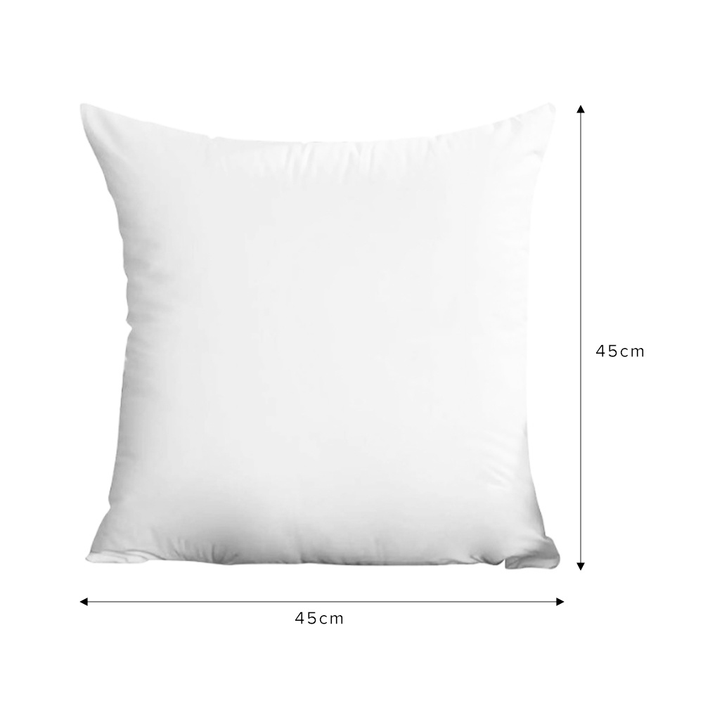 (JIJI.SG x DREAMAX) YON Pillow Insert w ZIP 40x40cm / 45x45cm