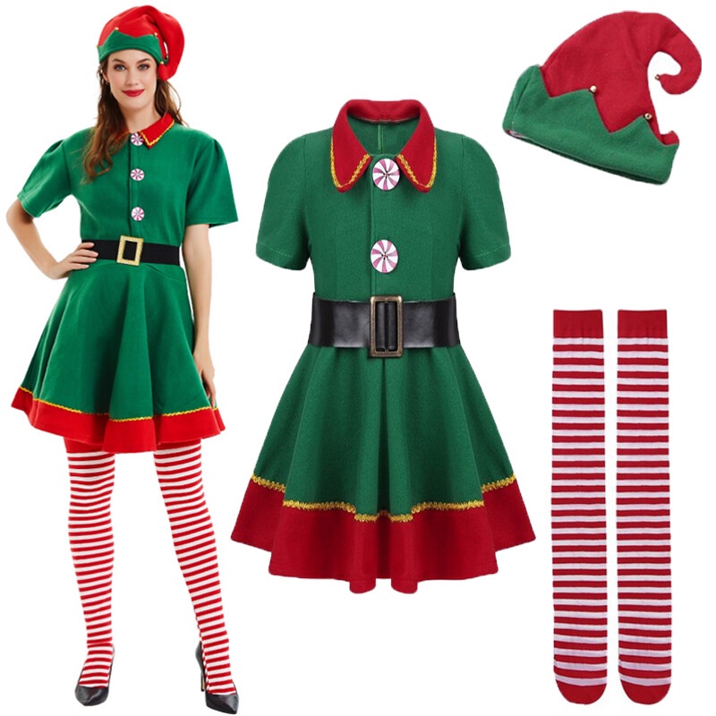 Elf dress girl hotsell