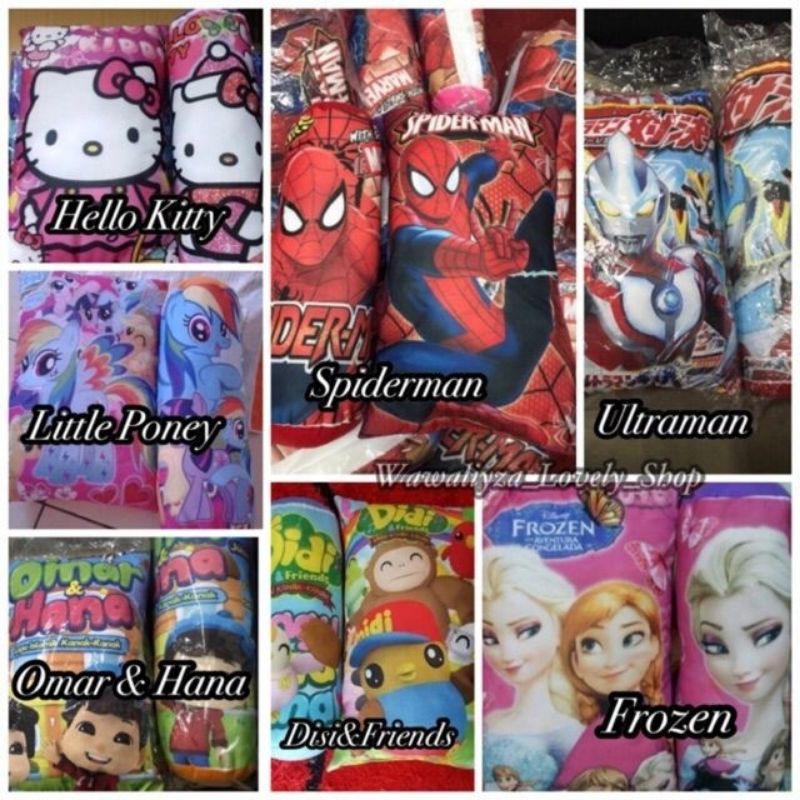 Combo Kanak2 Sleep Pillows (Belk Pillows + Head Pillows) READY Shopee