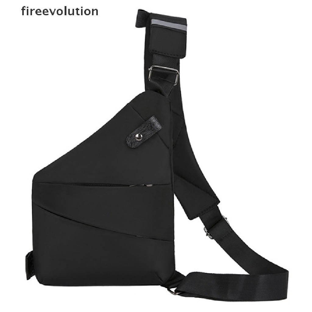 [fireevolution] Man Waterproof Personal Shoulder Pocket Chest Bag Cross ...