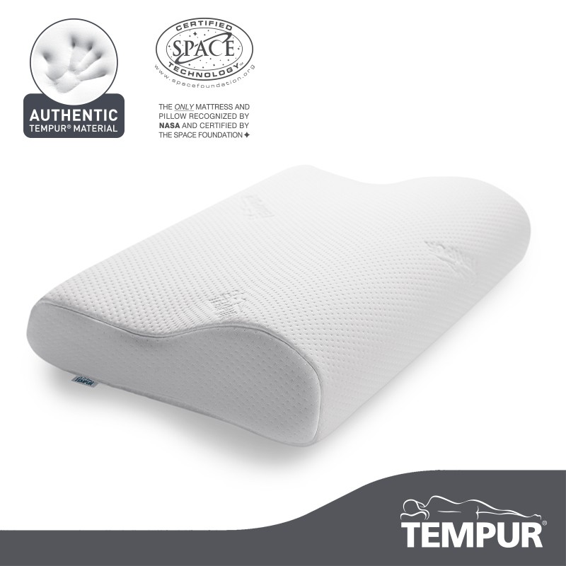 Tempur Original Pillow [Standard Width, White Cover] | Shopee
