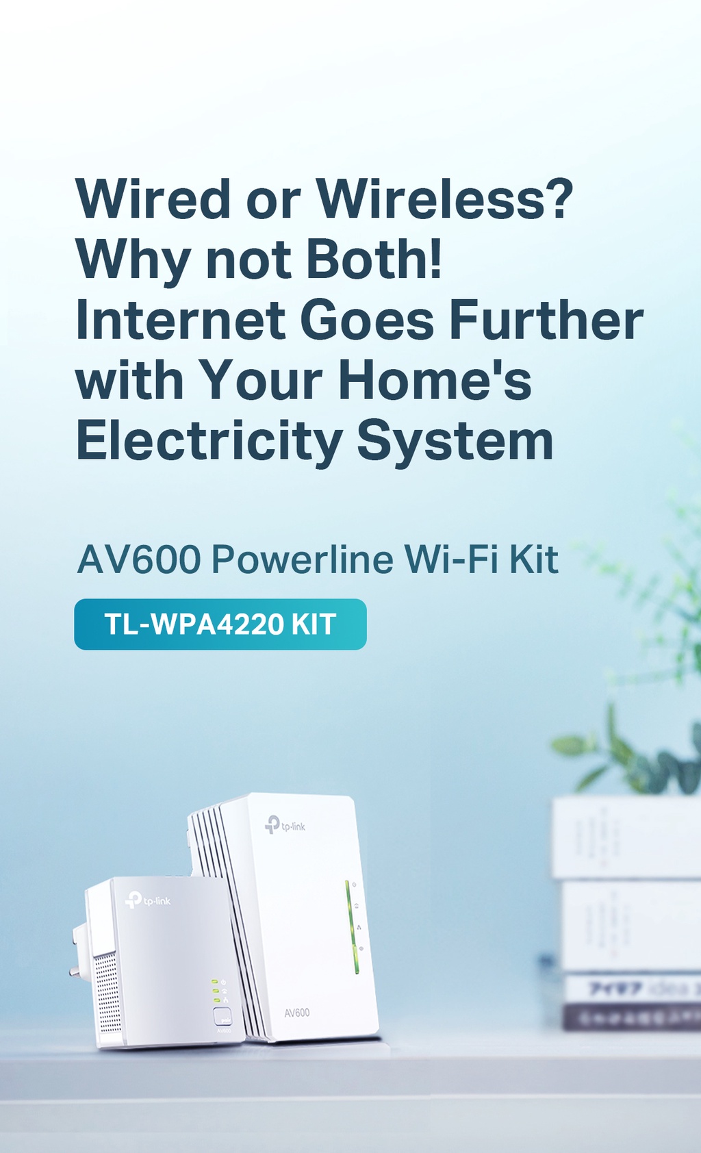 TP-Link One Mesh AV600 300Mbps Powerline Wi-Fi Wireless Adapter TL ...