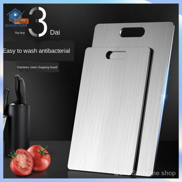 Stainless Steel Cutting Board Antibacterial and Mildew-Proof Large ...