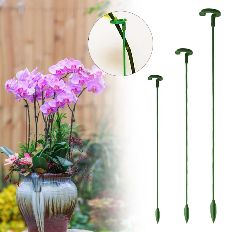 10X Garden Plant Flower Support Rod Succulents Butterflies Orchid Stand ...