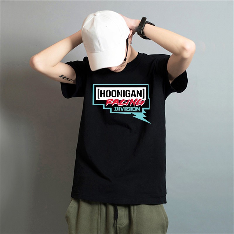 Ready Stock Printing Men T Shirt Top Hoonigan Sport Car Cool Dope 