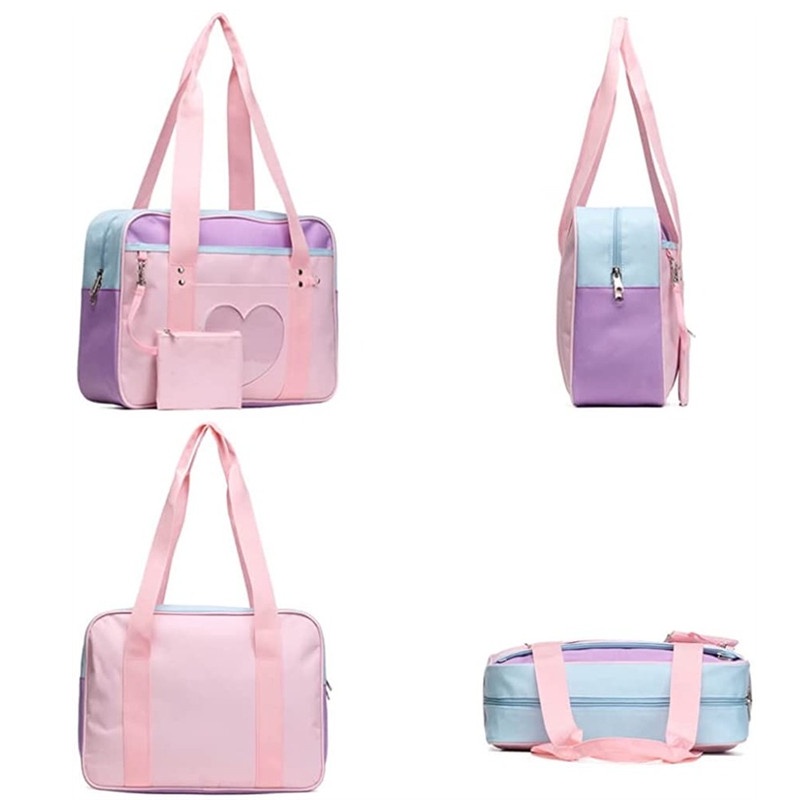 Lavender Lola Ita Bag, shoulder bag, heart bag, lavender bag, light purple,  pastel purple, kawaii bag, backpack, kawaii purse, heart purse