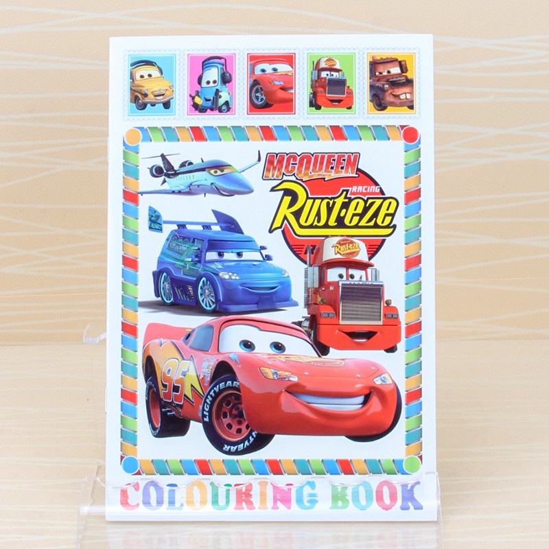 🎉🎊📒 McQueen Car Coloring Book 🎉 Children Color Book 🎉 Kids Activity ...