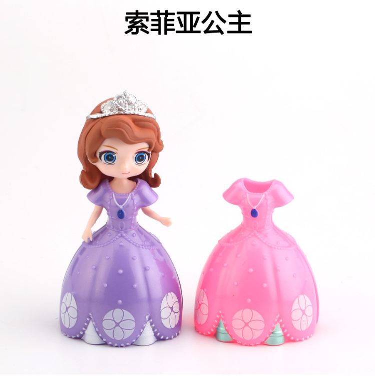 1set Disney Princess toys dolls frozen Elsa Anna Snow White Bella Magic clip  Dress clothes change Figures Dolls (875L) | Shopee Singapore