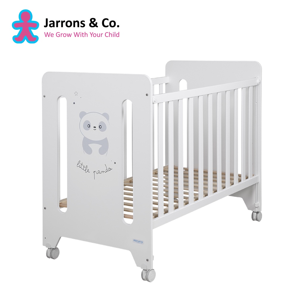 [Jarrons & Co] Micuna Little Panda Baby Cot w/ Relax System (Free 4" High Density Foam Mattress